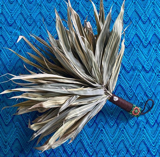 Handmade Chakapa Leaf Shaker With River Pebble , Italian Shamanic Healing Tool - Etsy UK