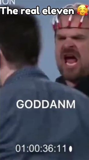 David harbour is the real eleven 😅