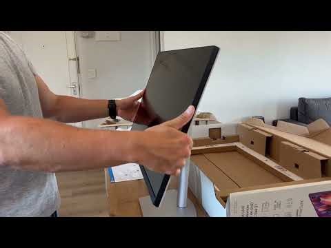 WOW! Unboxing the Dell S2722QC 27" UHD 4K IPS USB-C AMD FreeSync Monitor #dell #monitor #unboxing