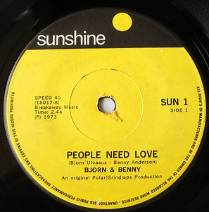 Bjorn & Benny - People Need Love
