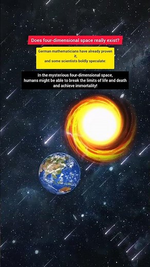Scientists Say 4D Space Could Break Life and Death Limits!