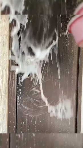 ✨ ASMR Deep Cleaning the Front Door & Stairs | Relaxing Wet Cleaning Sounds ✨ #asmr #clean #shorts