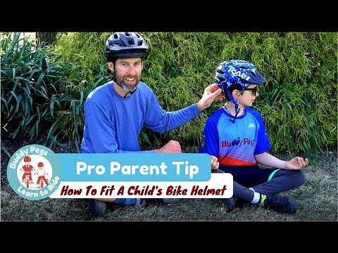 How To Fit A Child's Bike Helmet