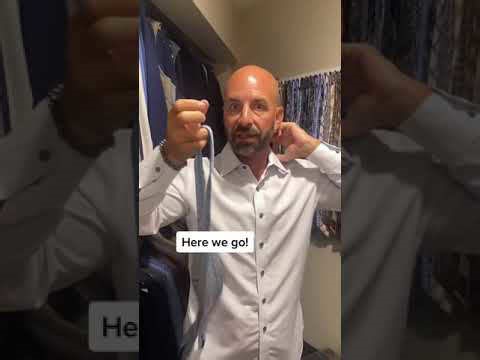 Hey dad, how do you tie a tie? 👔