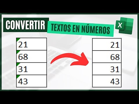 How to convert text to numbers in Excel