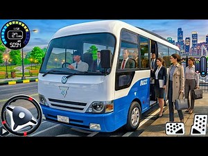 New Bus Simulator 2026: Real Hyundai Passenger Transport City Driving - Bus Game Android Gameplay