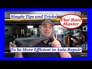 Simple Tips and Tricks To be More Efficient in Auto Repair