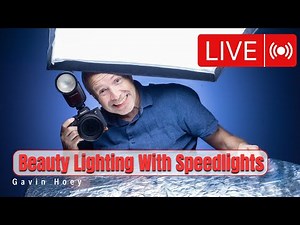 Beauty Lighting With Speedlights & Vibrant Colours... LIVE Q&A