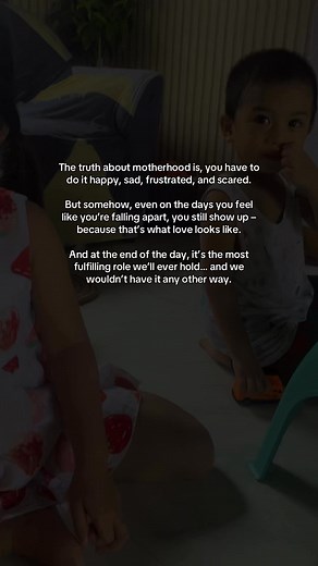 7.6K views · 86 reactions | Some days break us, but every hug, every smile, every “mama” puts us back together. #mommyanj #mom #motherhood | Mommy Anj | Facebook