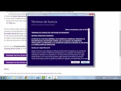 Error al Instalar Windows 10 - Algo Paso - Descargar Media Tools