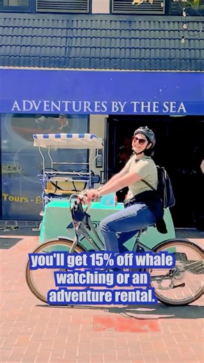 Alvarado Street Brewery on Instagram: "DISCOUNTS + GIVEAWAYS IN MONTEREY🐋🛶🚲🍻 We’re linking up with Adventures by the Sea and Monterey Bay Whale Watch to bring you the ultimate Monterey hookup: • Dine + drink at ASB, keep your $20+ receipt = 15% off at Adventures or Whale Watch • Explore with Adventures or Whale Watch, keep your receipt = 15% off food & drinks at ASB To celebrate, we’re giving away: – $150 ASB gift card – Whale Watching for 2 – Adventure Rental for 2 HOW TO ENTER: Like this p