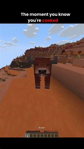 The Moment You Know You’re Cooked 💀 | Minecraft Shorts #minecraftshorts
