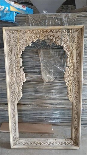 This Wooden Mirror Frame Looks Insane 😳🔥 | Hand Carving Art
