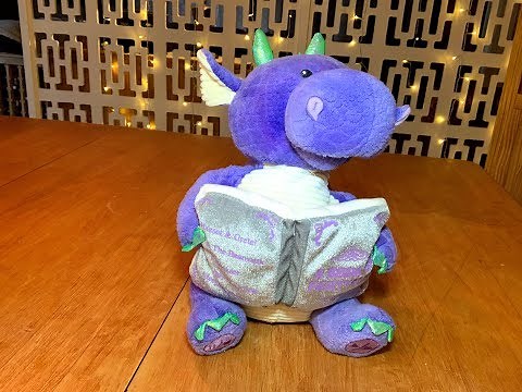 Cuddle Barn Dalton the Storytelling Dragon Without Fur