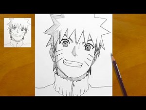 How to Draw Naruto Uzumaki Step by Step || Easy Anime Sketch || Naruto Drawing Showcase