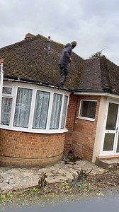 534K views · 3K reactions | Watch us RESTORE this FILTHY 80 Year Old Roof back to its original Colour…BY HAND! #restoration #cleaning #satisfying #timelapse #roofcleaning #property #diy #transformation #roofing #lifehacks #renovation #project | Hogan Exterior Cleaning | Facebook