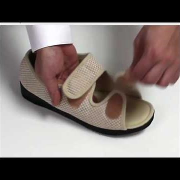 Women's Wide Width Adjustable Sandals for Seniors, Fall Prevention, Diabetes, Edema, Swollen Feet