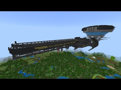 Minecraft Helldivers Super Destroyer Full Build With Interior