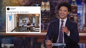 419K views · 10K reactions | Elon Musk begins his Twitter reign with a dad joke | The Daily Show | Facebook