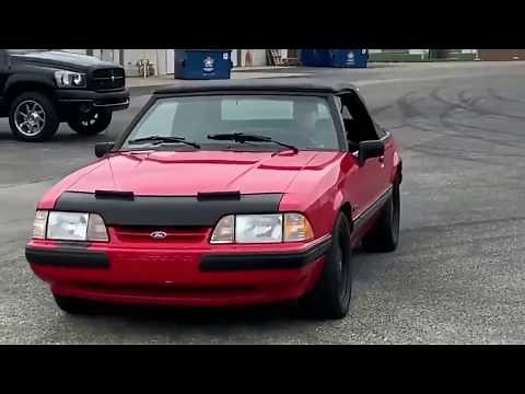 5.0 Foxbody Mustang BBK Long Tube Headers & Custom X-Pipe W/ Flowmaster Mufflers! Before & After!