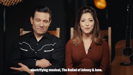 Meet your Johnny Cash and June Carter 🎸 He was a small-town musician and storyteller with a voice that stirred the soul. She was the comedienne of the first family of country music. The Ballad of Johnny & June takes you inside the soaring highs and shattering lows of a love story that defined an era. This brand-new musical, created with the support of their family and told through the eyes of their son, John Carter Cash, shows why Johnny Cash and June Carter Cash remain one of the most influent