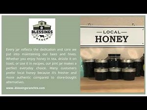 Discover Pure Local Honey Near Me in Texas – Blessings Ranch