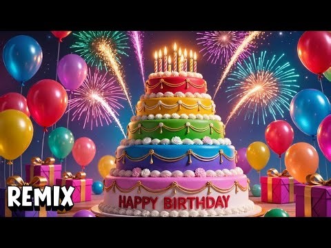 Happy Birthday Trap Remix Heavy Bass Drops Epic Countdown Visuals