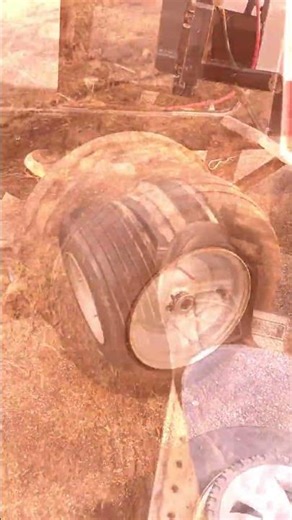 Garden Tractor Dual Front Wheels, Cheap, Easy