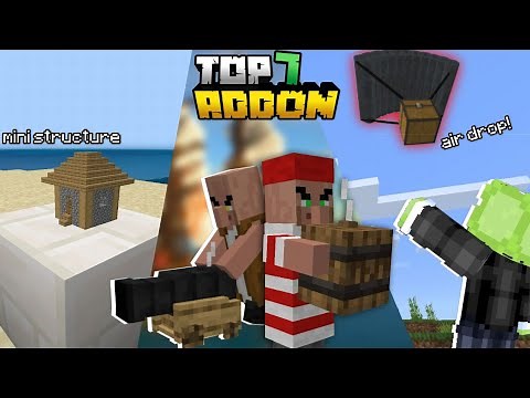 7 BEST Addons/Mods For Minecraft PE (1.16+/1.17)
