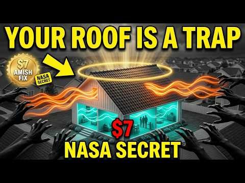Your Roof Is Cooking You Alive — The Amish Fixed This 200 Years Ago for $7