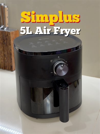 Simplus 5L Air Fryer: Easy Single Knob Control