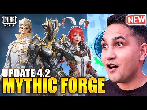 New Mythic Forge Crate Opening | 4.2 Update Mythic Forge | PUBG Mobile | BGMI