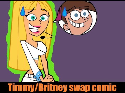 Timmy/Britney Body swap comic dub