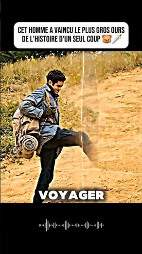 This man defeated the largest bear in history with a single blow 🐻🗡️ #shortfilm #movie #netflixfr