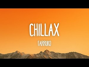 Farruko - Chillax (Letra/Lyrics)