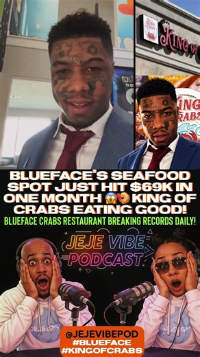 Blueface King of Crabs Restaurant Hits $69,000 in ONE Month!