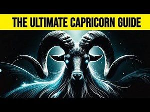 CAPRICORN ♑ The Ultimate Guide to an Amazing Zodiac Sign in Astrology