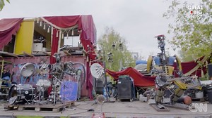 There's a punk band made completely of robots