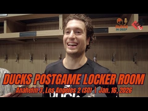 Tim Washe on 1st NHL Goal: "That’s what you dream of right there." | Ducks Postgame in Win over LA