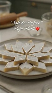 Market Jaisi Kaju Katli 😍 | Sirf 2 Cups Kaju Se Perfect Kaju Katli | Kaju Barfi Recipe #kajukatli