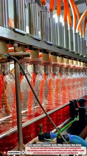 Best Innovative Automatic Bottle Filling Machine High Output #innovative #machine