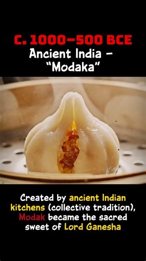 Modak History | 3,000-Year-Old Sweet of Ancient India #foodhistory #shorts