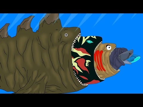Fish Eat Fish Size Comparison || Ending With Biollante Bloop // Bloop Eat Bloop