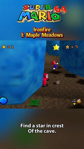 Super Mario 64 Ironfire: Maple Meadows #CrestoftheCave