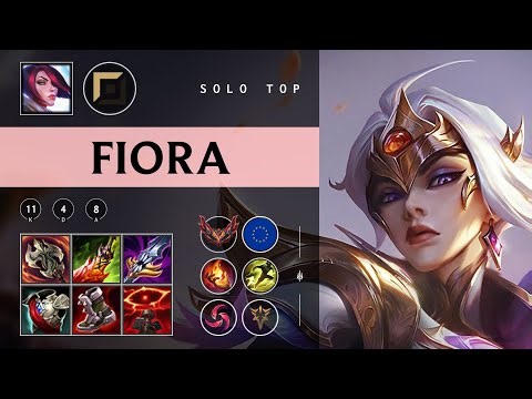 Fiora Top vs Akali - EUW Grandmaster Patch 25.24
