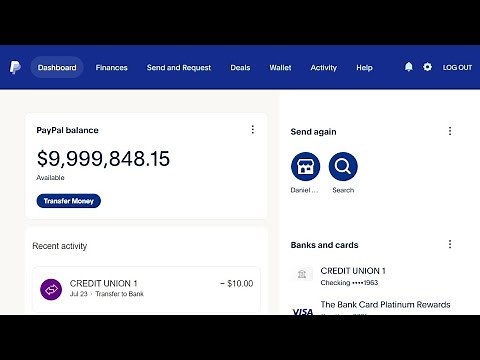 How to Log on to PayPal