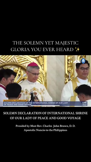 GLORIA IN EXCELSIS DEO! ✨ #TheAntipoloCathedral #OLPGV #Gloria
