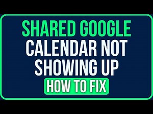 Shared Google Calendar Not Showing Up On iPhone [FIXED]