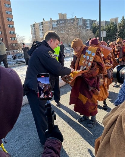 Where are the monks right now? Tracker of Buddhist monks’ ‘Walk for Peace’