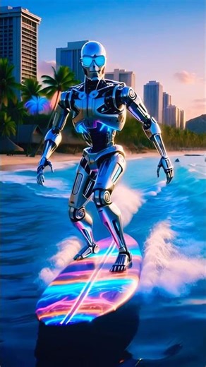 Futuristic city | Robot | Sci-Fi #shorts #tech